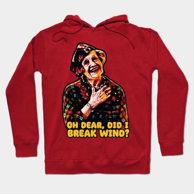 Break Wind - Aunt Bethany Christmas Design Hoodie by Trendsdk